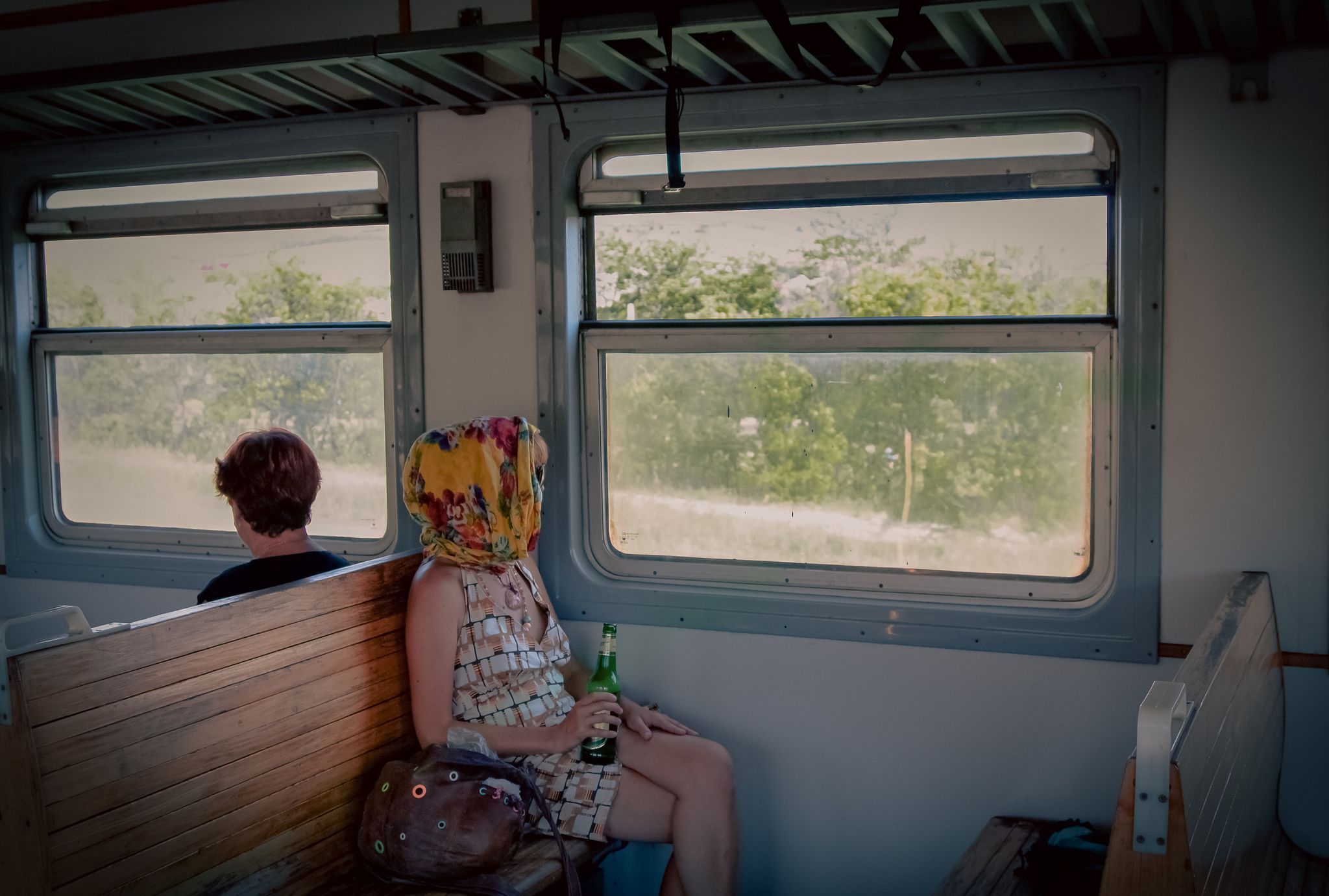 Dans le train, Crimée, 2009